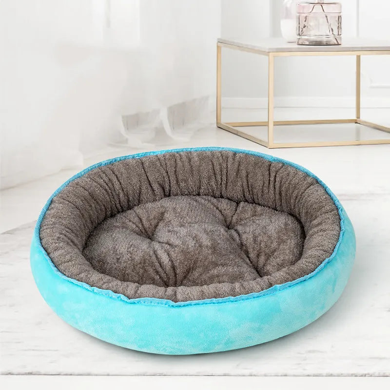 Dog Bed in Dots Design for Comfortable Rest-Lumapick