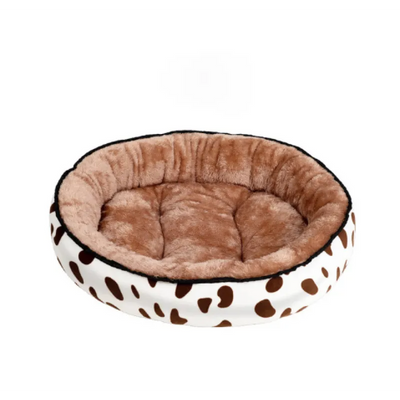 Dog Bed in Dots Design for Comfortable Rest-Lumapick