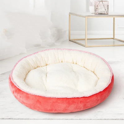 Dog Bed in Dots Design for Comfortable Rest-Lumapick