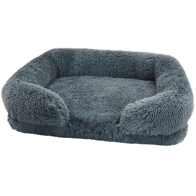 Orthopedic Plush Dog Bed with Removable Washable Cover – Soft, Supportive & Durable-Lumapick