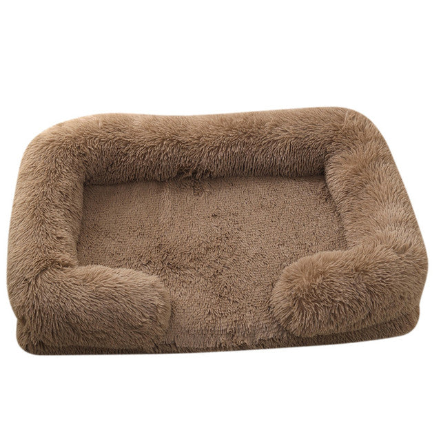 Orthopedic Plush Dog Bed with Removable Washable Cover – Soft, Supportive & Durable-Lumapick