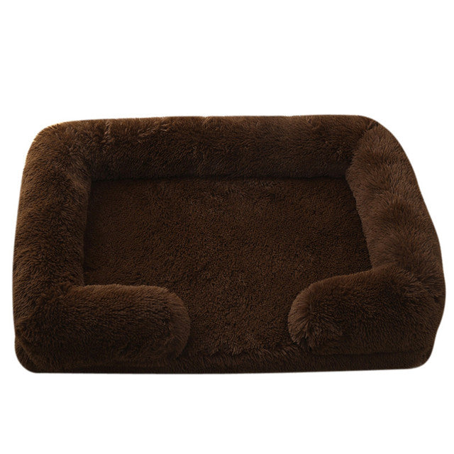 Orthopedic Plush Dog Bed with Removable Washable Cover – Soft, Supportive & Durable-Lumapick