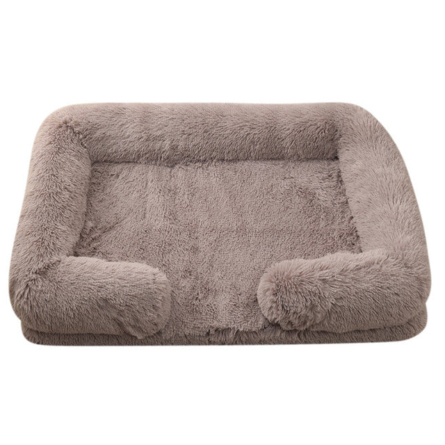 Orthopedic Plush Dog Bed with Removable Washable Cover – Soft, Supportive & Durable-Lumapick