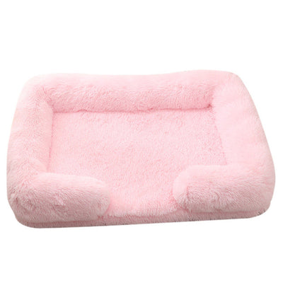 Orthopedic Plush Dog Bed with Removable Washable Cover – Soft, Supportive & Durable-Lumapick