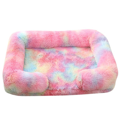 Orthopedic Plush Dog Bed with Removable Washable Cover – Soft, Supportive & Durable-Lumapick