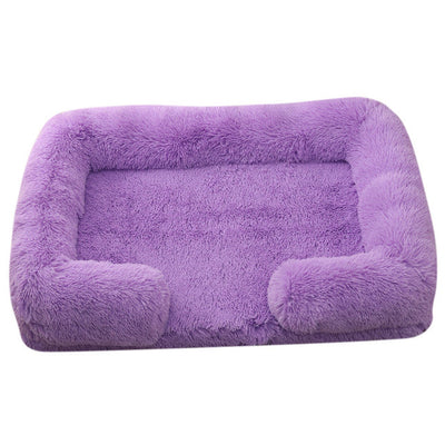 Orthopedic Plush Dog Bed with Removable Washable Cover – Soft, Supportive & Durable-Lumapick