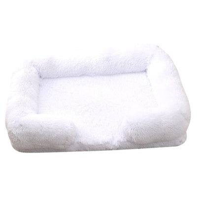 Orthopedic Plush Dog Bed with Removable Washable Cover – Soft, Supportive & Durable-Lumapick