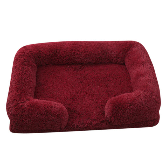 Orthopedic Plush Dog Bed with Removable Washable Cover – Soft, Supportive & Durable-Lumapick