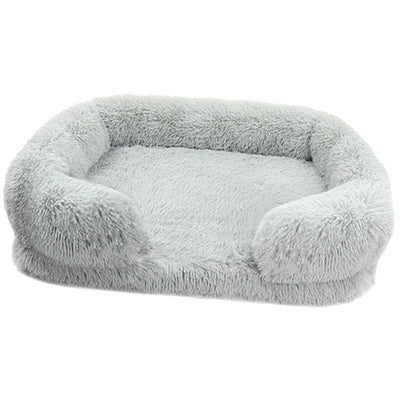 Orthopedic Plush Dog Bed with Removable Washable Cover – Soft, Supportive & Durable-Lumapick