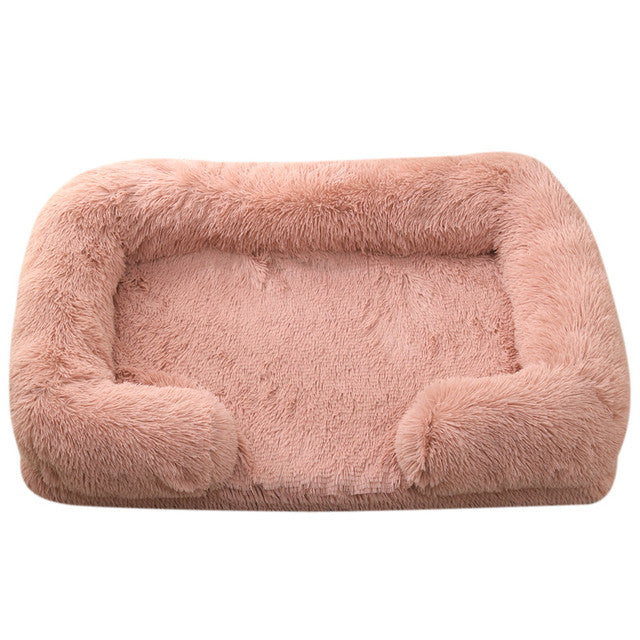Orthopedic Plush Dog Bed with Removable Washable Cover – Soft, Supportive & Durable-Lumapick