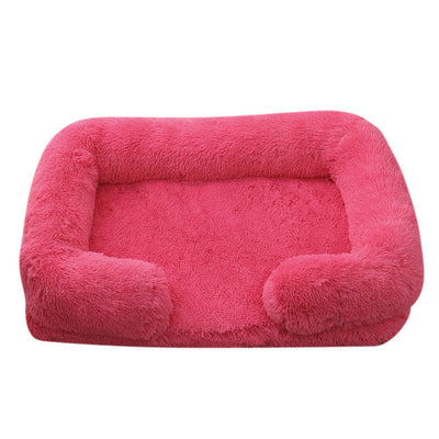 Orthopedic Plush Dog Bed with Removable Washable Cover – Soft, Supportive & Durable-Lumapick