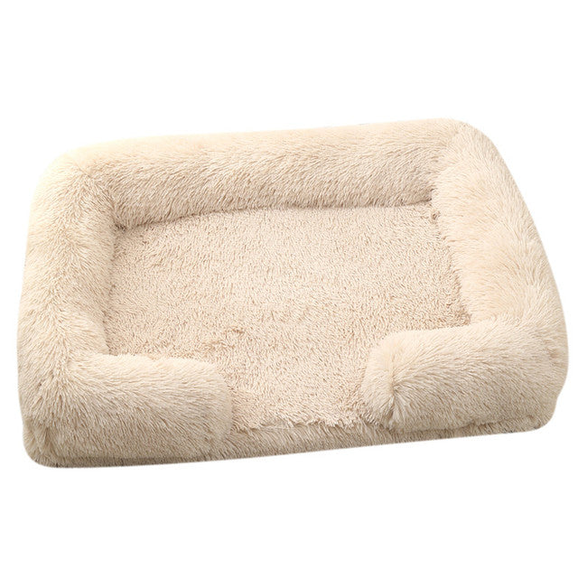 Orthopedic Plush Dog Bed with Removable Washable Cover – Soft, Supportive & Durable-Lumapick