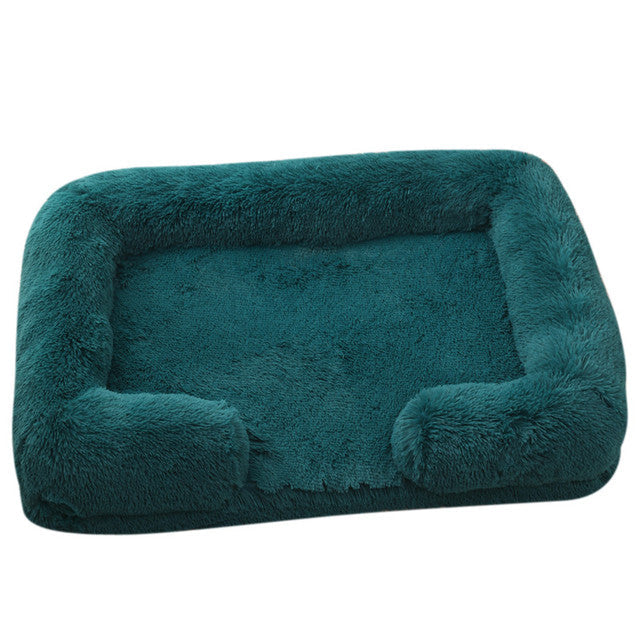 Orthopedic Plush Dog Bed with Removable Washable Cover – Soft, Supportive & Durable-Lumapick