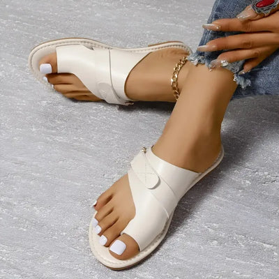 Orthopedic Leather Sandals for Women – Comfortable Bunion Relief-Lumapick