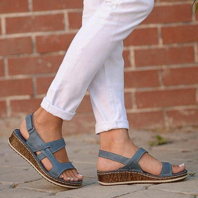 Women’s Orthopedic Summer Sandals – Adjustable Straps & Non-Slip Grip Sole-Lumapick